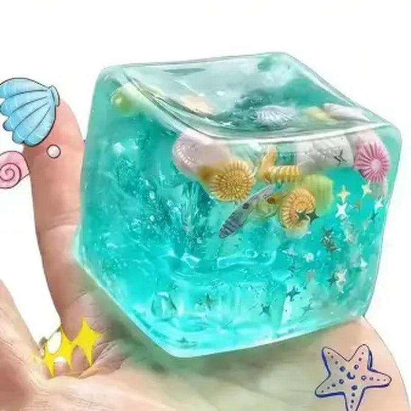 8-Piece Set Mystery Squishy Box:   Blind Box Malt Sugar Stress Relief Fidget Toys, Sensory Bundle